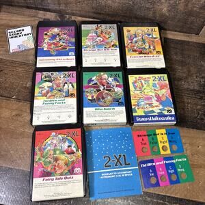 Vintage 2-XL Mego Corp 8 Track Tapes - Lot of 7 Astronomy Fairy Tale Exercise